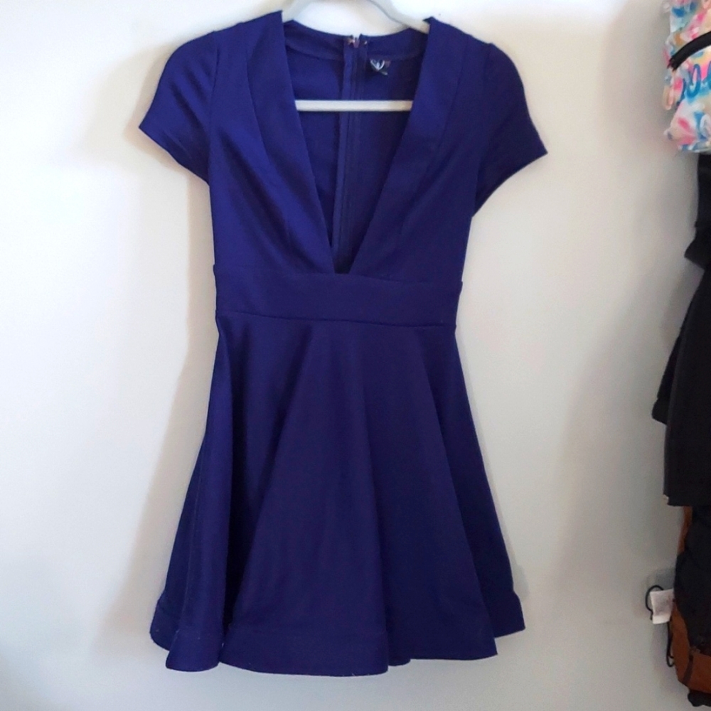 Short Blue Dress
